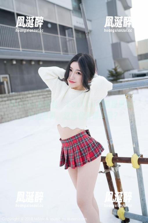 MiStar魅妍社 - FoxYini孟狐狸更新！自拍写真，这脸你舍得不看？